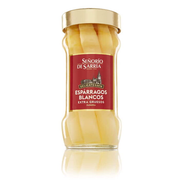 Espárragos blancos de Navarra extra gruesos - Señorío de Sarría Delicatessen