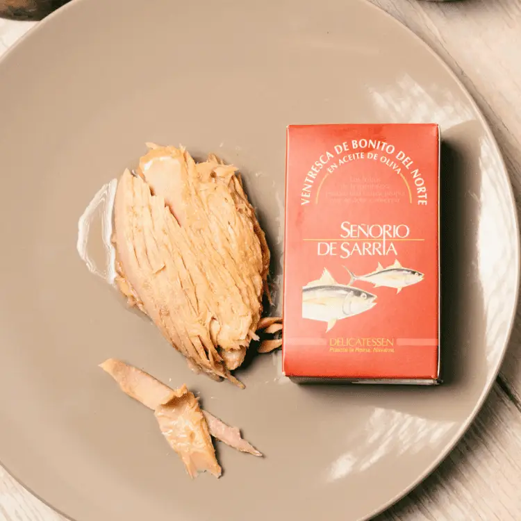 Ventresca de bonito del Norte en aceite de oliva - Imagen 4