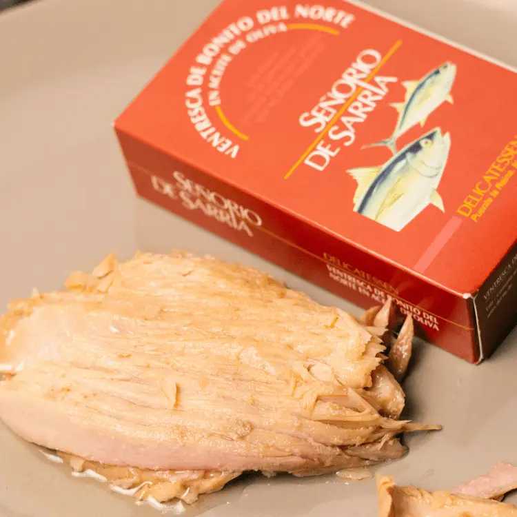 Ventresca de bonito del Norte en aceite de oliva - Imagen 3